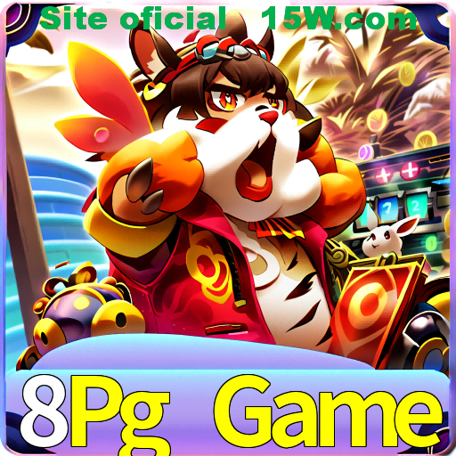 Imagem promocional da 8Pg Game mostrando a plataforma e suas vantagens